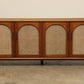 Teak wood rattan entryway sideboard cabinet modern furniture and decor by Habitat Home and Garden