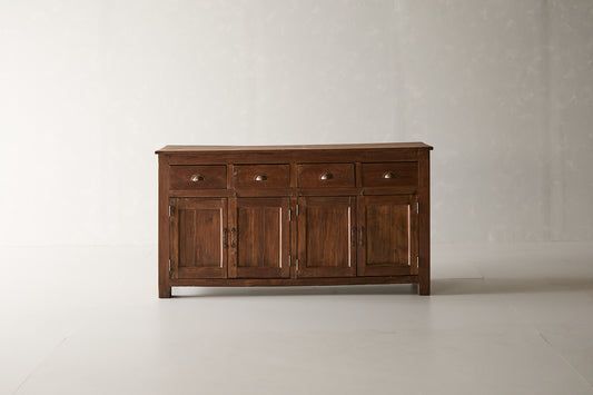 Vintage 4 Drawer Teak Sideboard