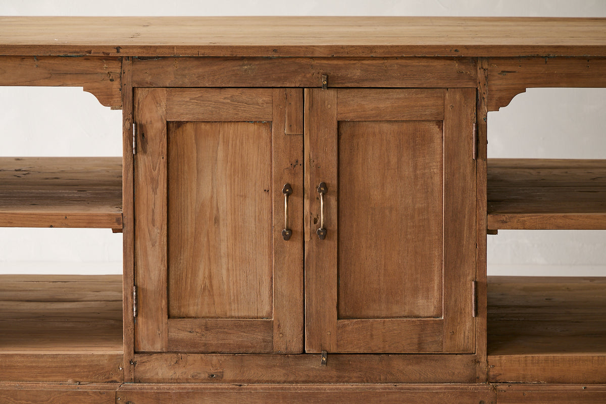 Vintage Oversized Teak Sideboard