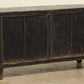 (GAW079) Vintage Poplar Sideboard - Circa 1945 (56x18x34)