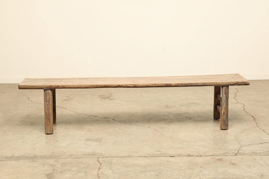 Vintage Walnut Bench - Circa 1925