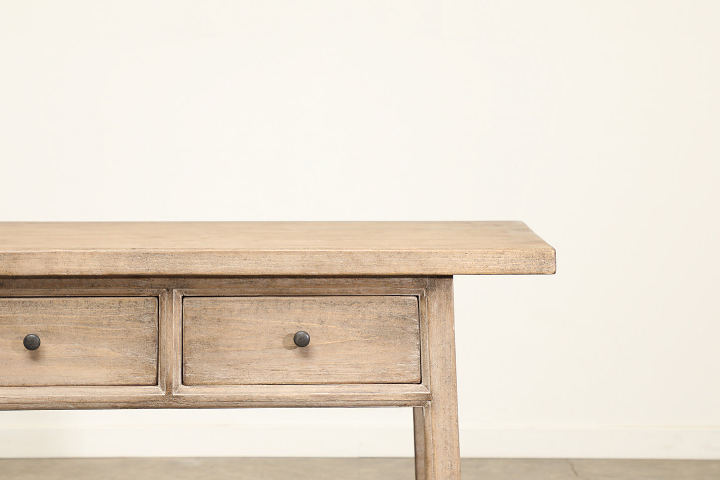 Reclaimed 3 Drawer Poplar Console Table