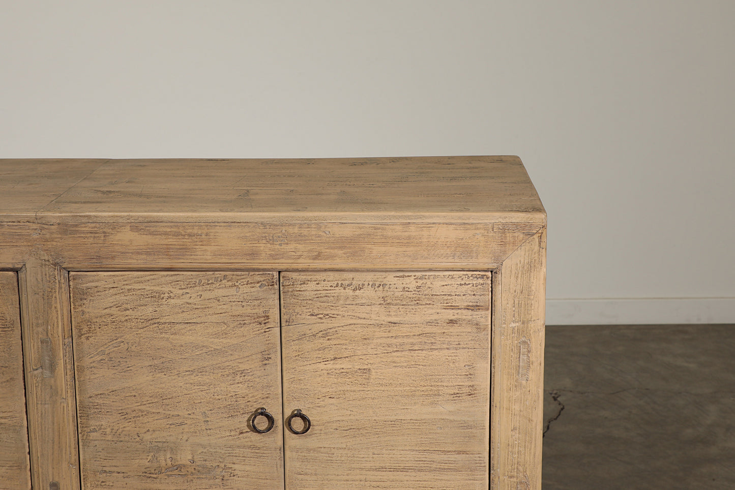 Vintage 6 Door Poplar Sideboard - Circa 1945