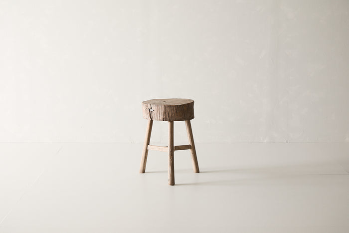 Reclaimed Elm Side Table AE.130