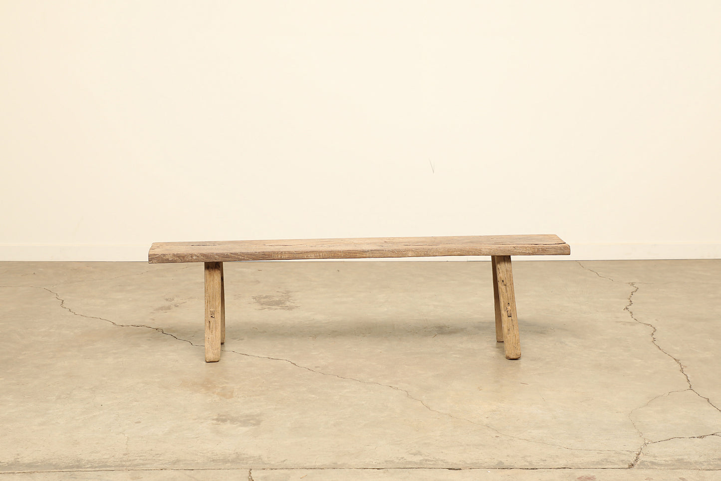 Vintage Elm Bench - Circa 1945