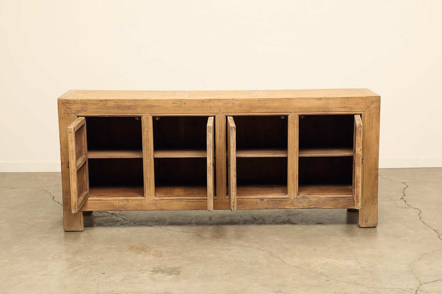 Vintage Elm Sideboard - Circa 1945