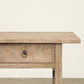 Vintage 2 Drawer Poplar Console - Circa 1945