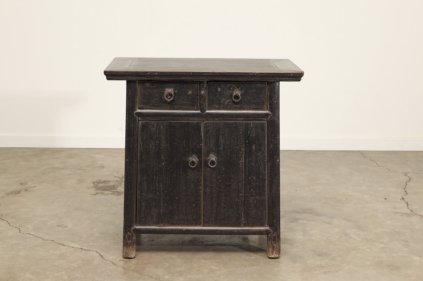 Vintage 2 Door Elm Sideboard - Circa 1945