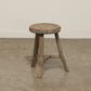 Vintage Elm Stool AC.043 - Circa 1945