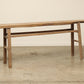 (GAW038) Vintage Walnut Console - Circa 1945 (83x14x34)