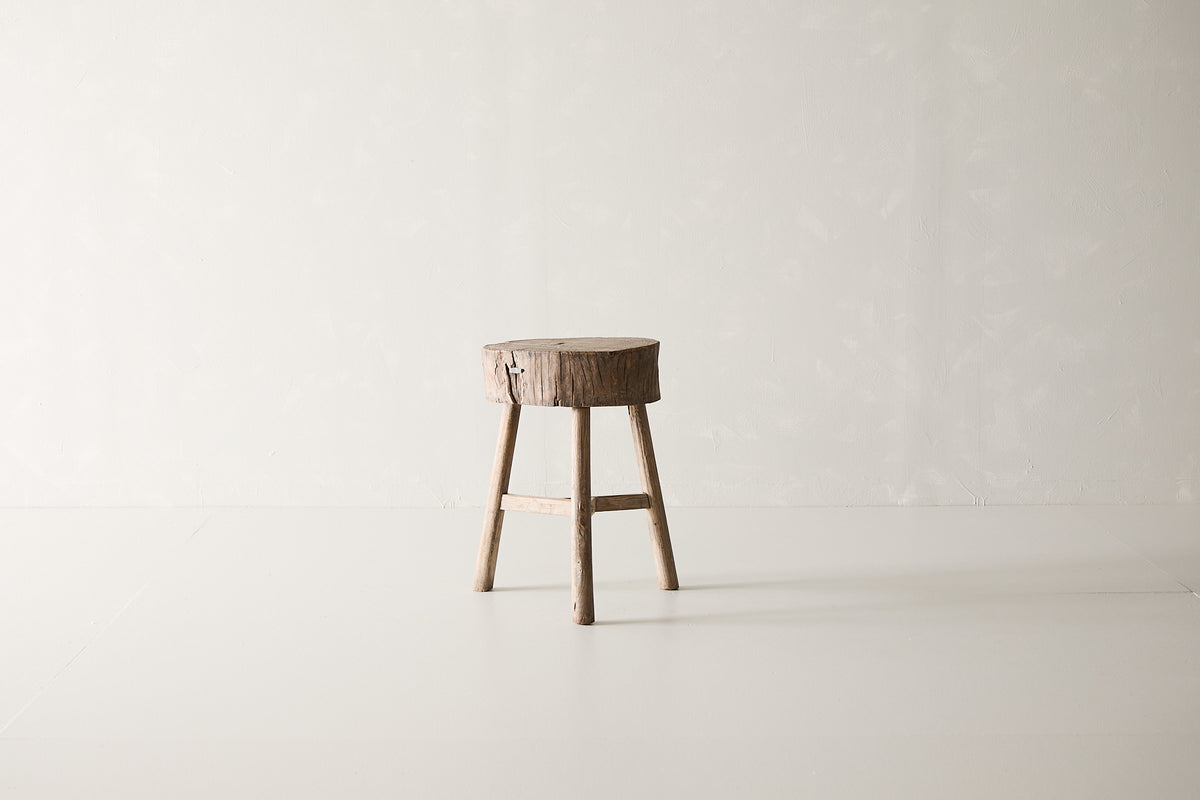 Reclaimed Elm Side Table AE.130