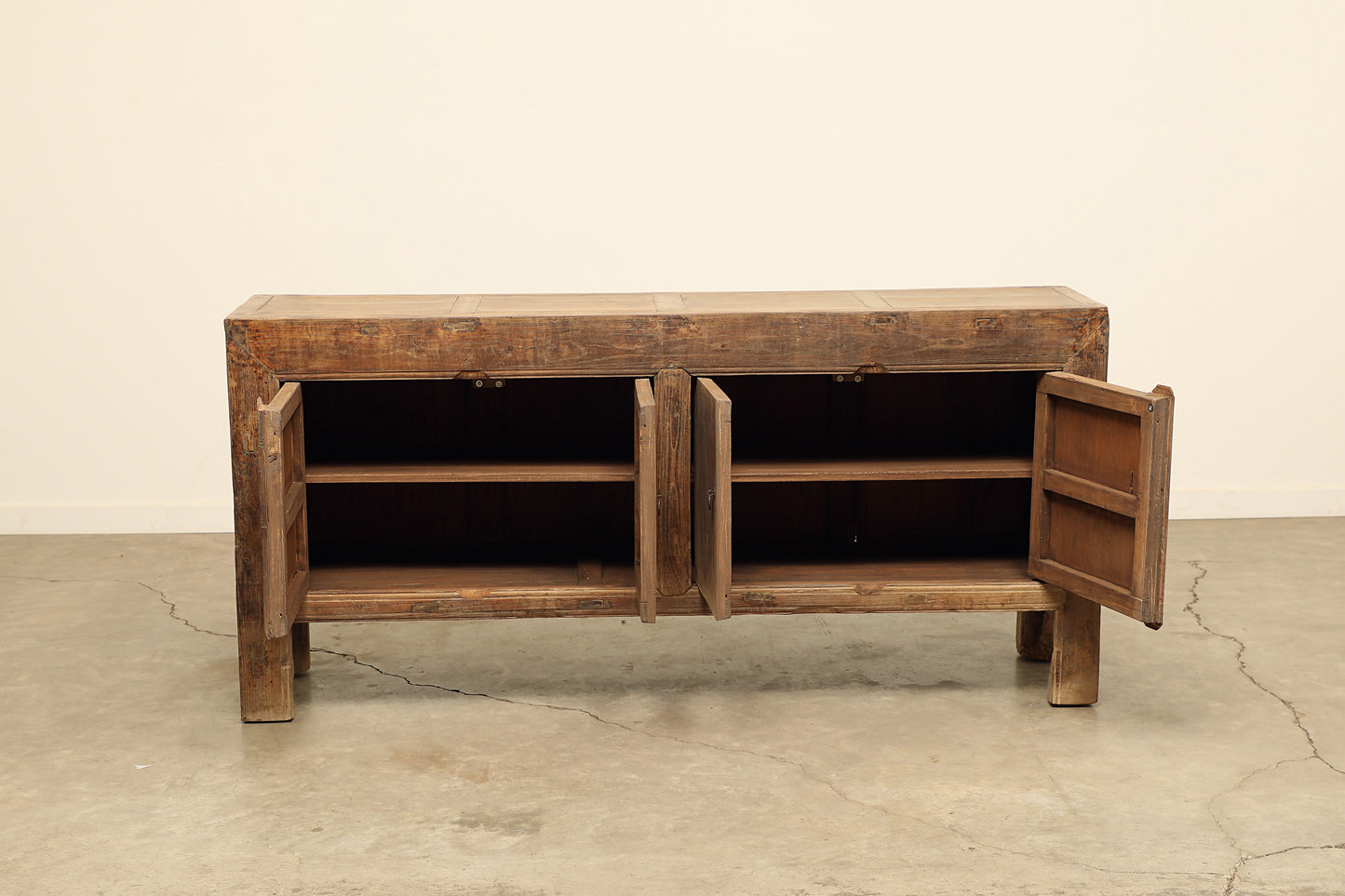 Vintage Elm Sideboard - Circa 1925