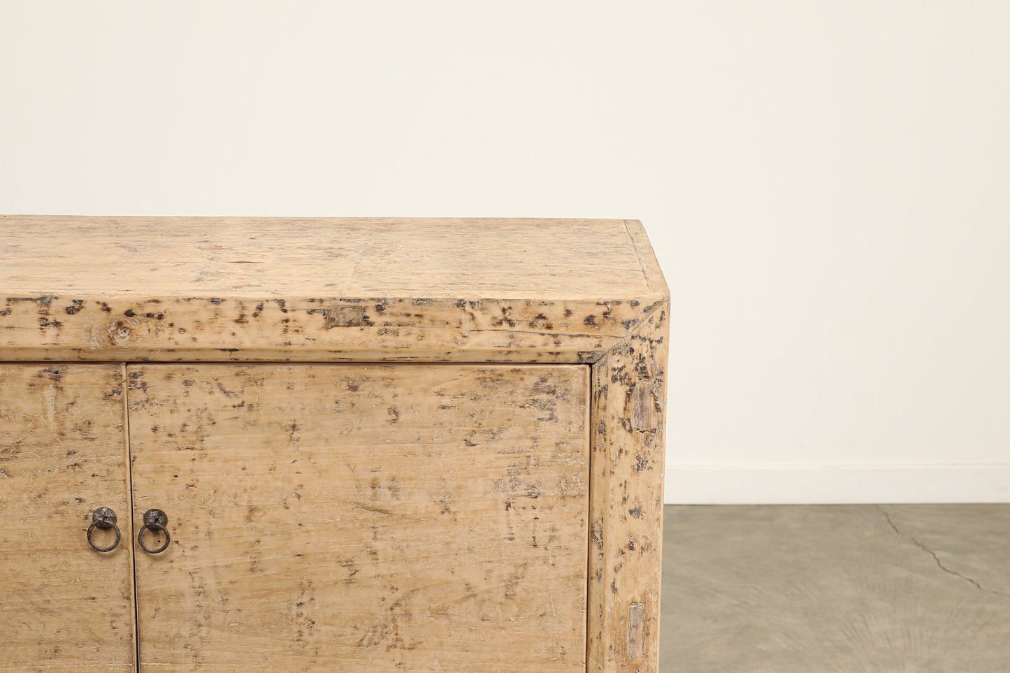 Vintage 2 Door Poplar Sideboard - Circa 1945