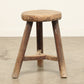 Vintage Elm Stool AC.006 - Circa 1945