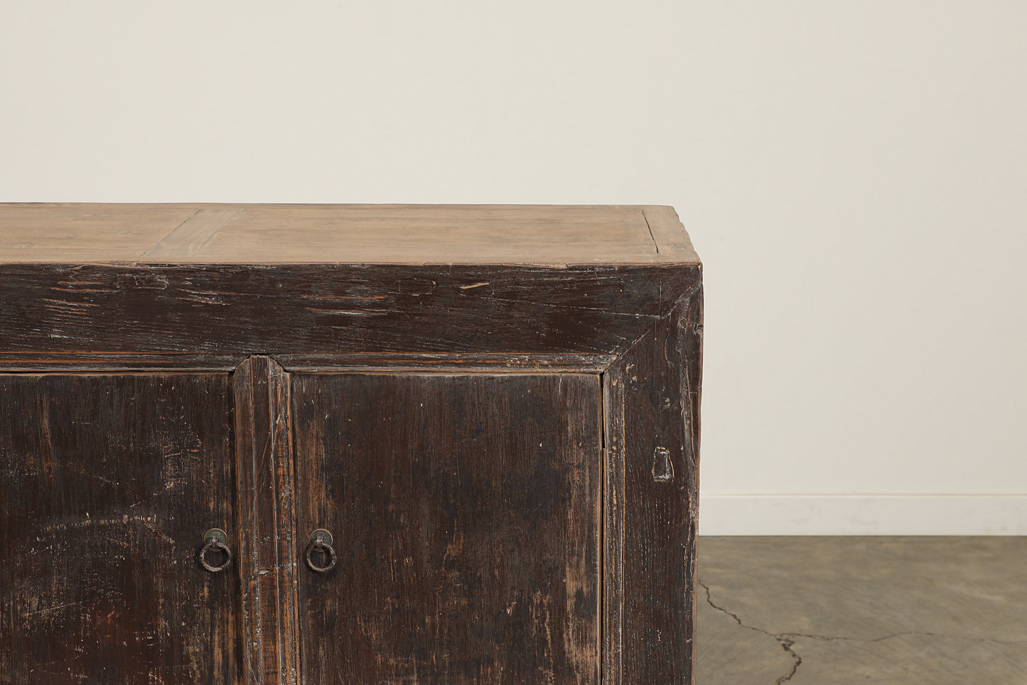 Vintage 5 Door Elm Sideboard - Circa 1945