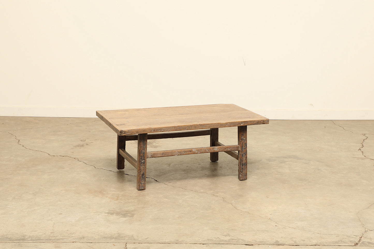 Vintage Elm Coffee Table - Circa 1945