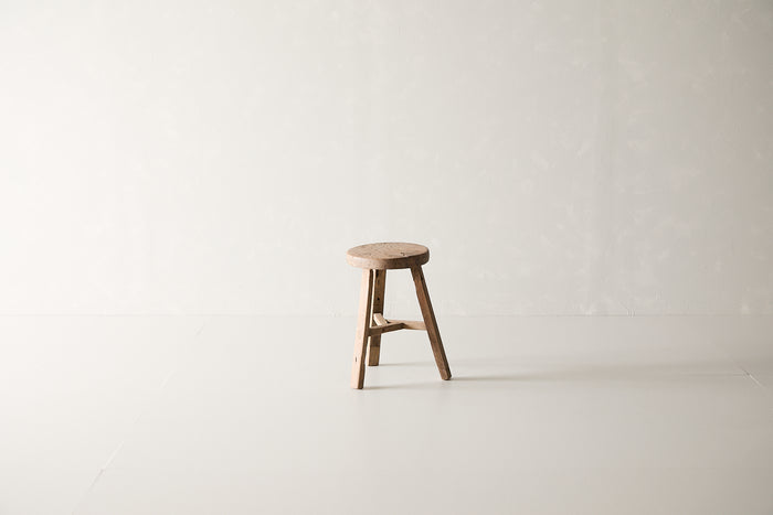Vintage Poplar Stool AE.159 - Circa 1925
