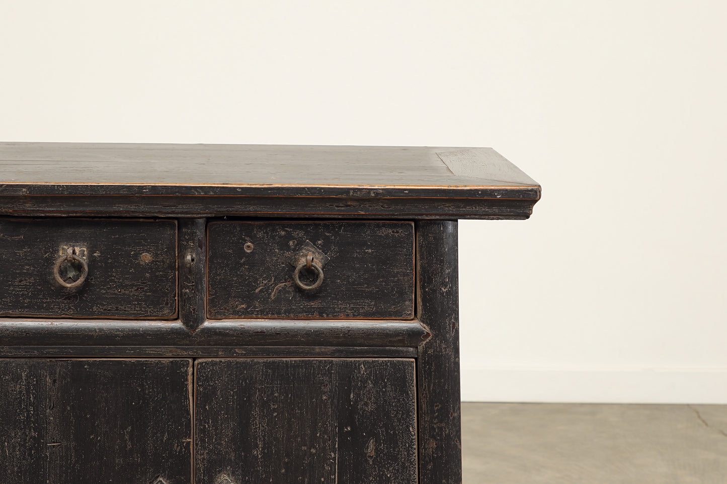 Vintage 2 Door Elm Sideboard - Circa 1945