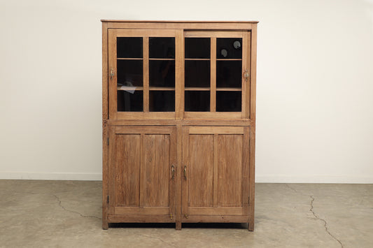 Vintage Teak & Glass Cabinet