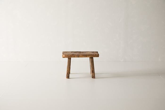 Vintage Elm Stool AE.156 - Circa 1925