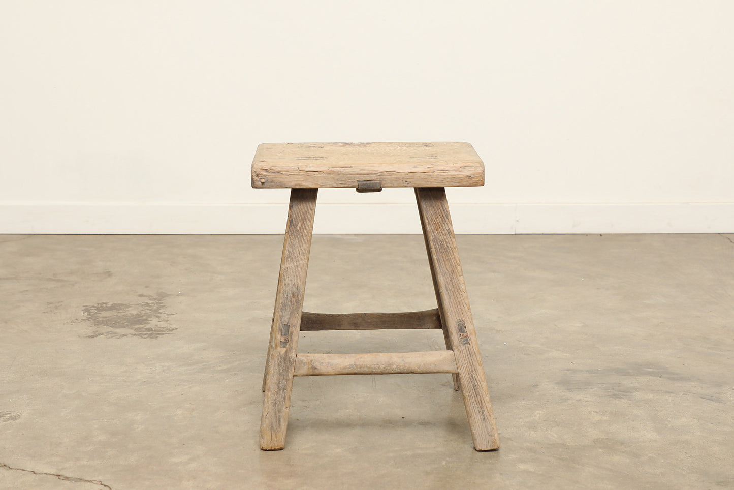 Vintage Elm Stool AC.024 - Circa 1945