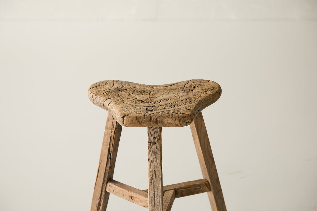 Vintage Saddle Stool AF.012