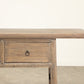 Vintage 3 Drawer Walnut Console - Circa 1945