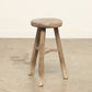 Vintage Elm Stool AC.051 - Circa 1945