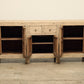 (GAW065) Vintage Poplar Sideboard - Circa 1945 (83x18x36)