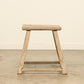 Vintage Elm Stool AD.034 - Circa 1945