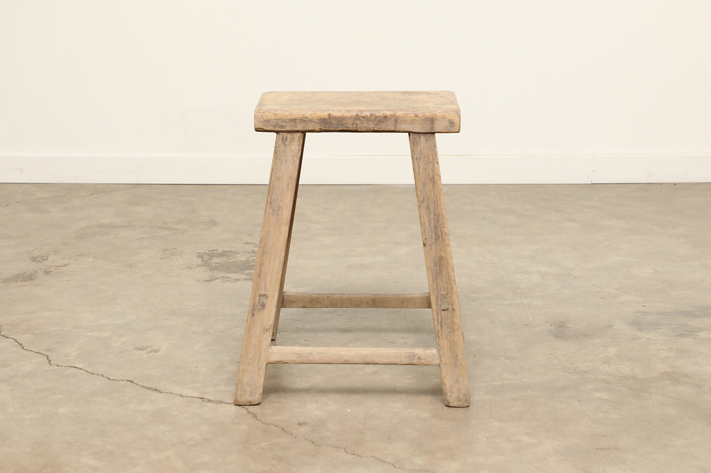 Vintage Elm Stool AC.008 - Circa 1945