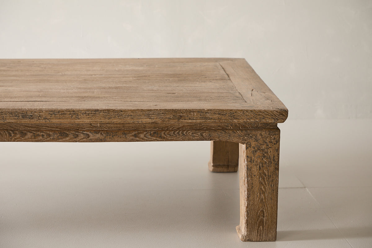 Vintage Elm Coffee Table AE.075 - Circa 1845