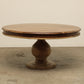 madison round dining table solid acacia wood