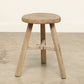 Vintage Elm Stool AC.045 - Circa 1945