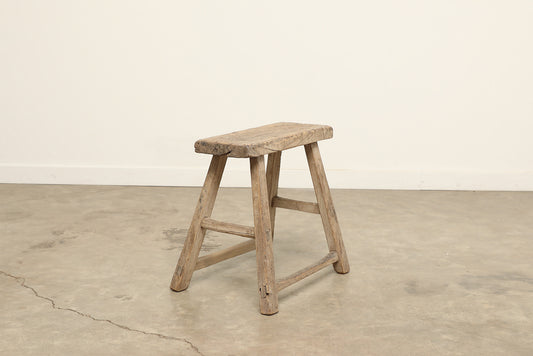 Vintage Elm Stool AC.070 - Circa 1945