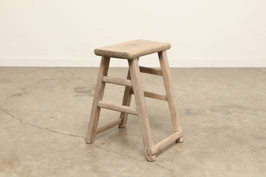 Vintage Elm Stool AC.018 - Circa 1945