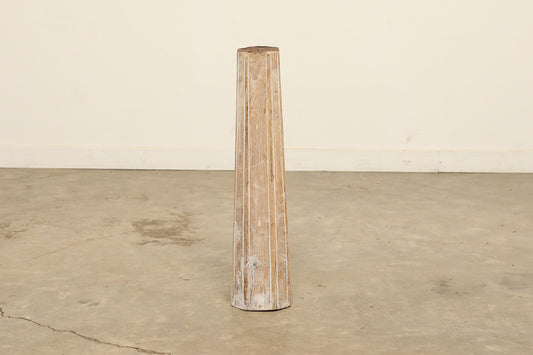 (SCQ012-Q2) Vintage Pillar Candle Stand (6x6x24.5)