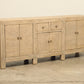 (GAW065) Vintage Poplar Sideboard - Circa 1945 (83x18x36)