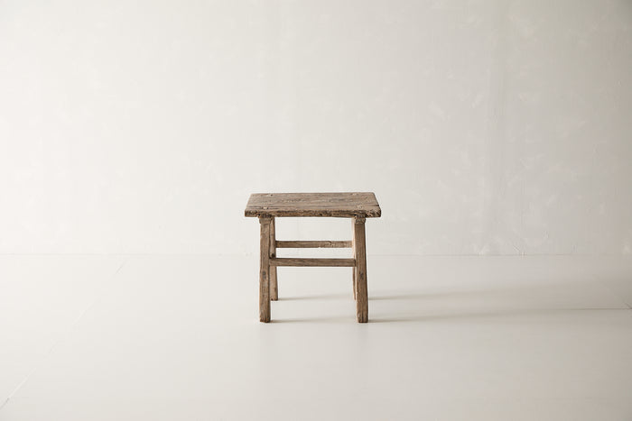 Vintage Elm Stool AE.162 - Circa 1925