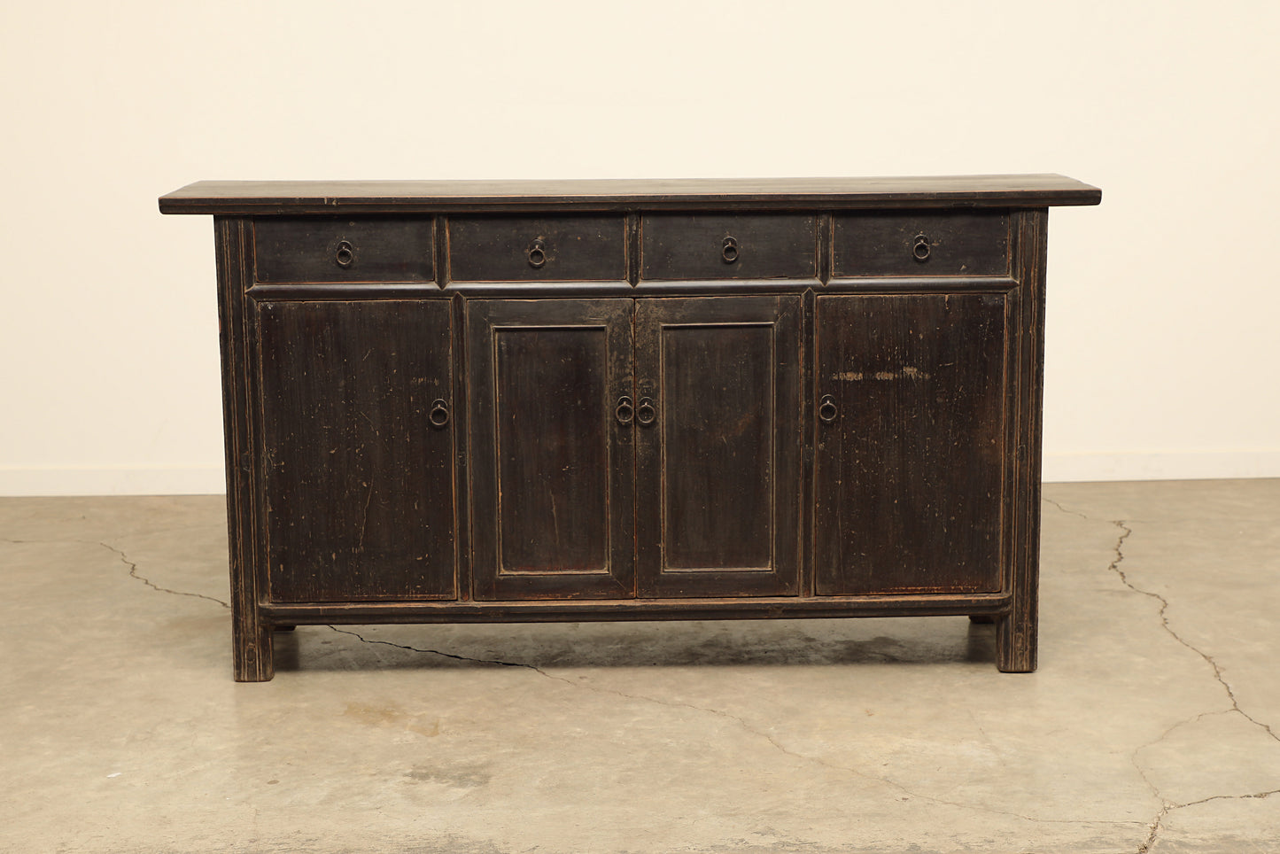 Vintage Elm Sideboard - Circa 1945