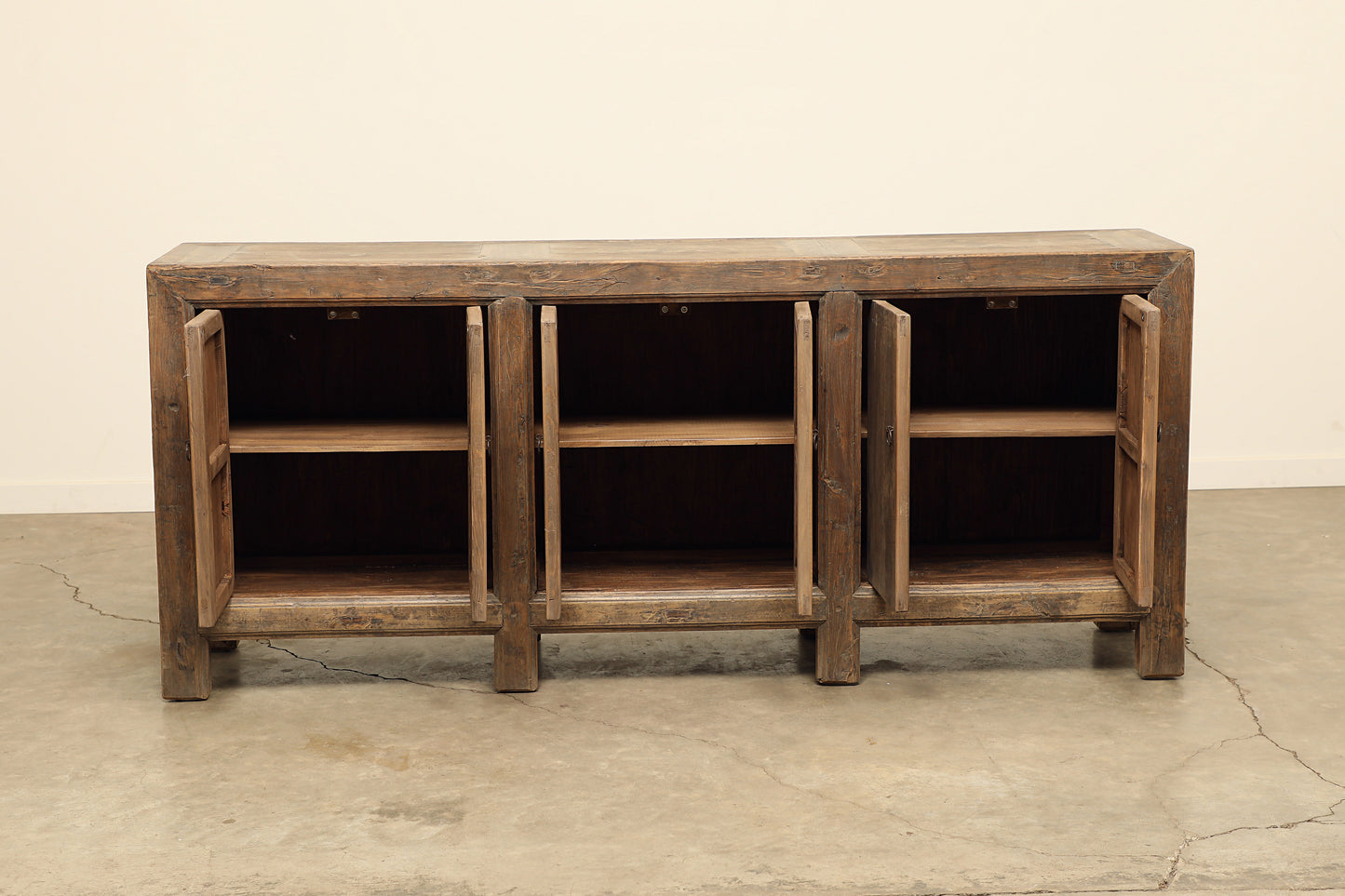 Vintage Elm Sideboard - Circa 1925