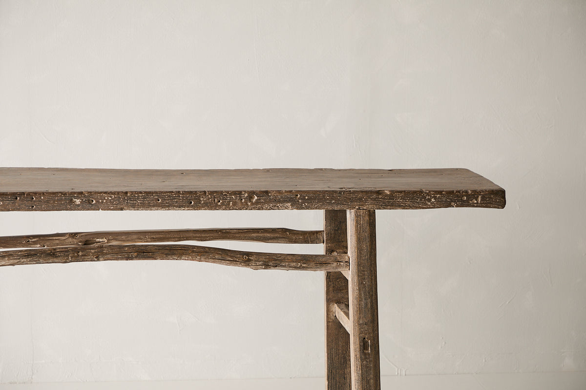 Vintage Elm Console AE.089 - Circa 1925