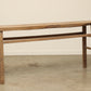 (GAW038) Vintage Walnut Console - Circa 1945 (83x14x34)