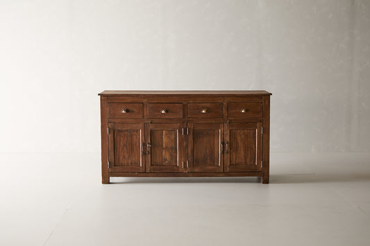 Vintage 4 Drawer Teak Sideboard