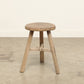 Vintage Elm Stool AC.045 - Circa 1945