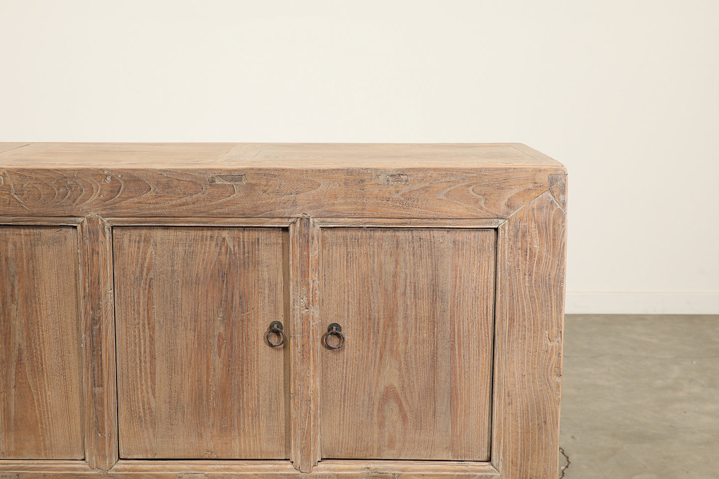 Vintage 5 Door Elm Sideboard - Circa 1945