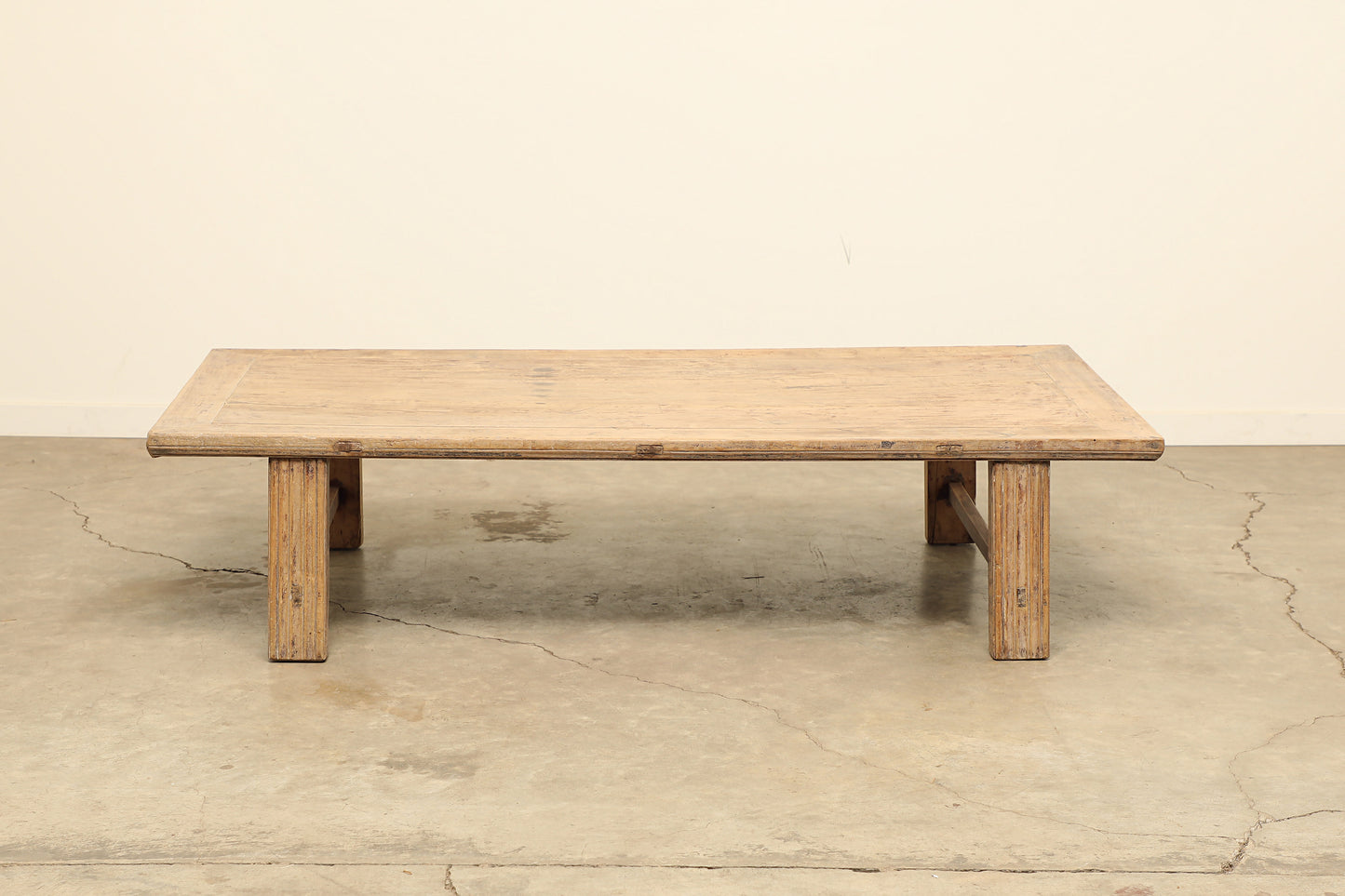 Vintage Poplar Coffee Table - Circa 1945