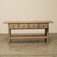 Reclaimed Elm Console