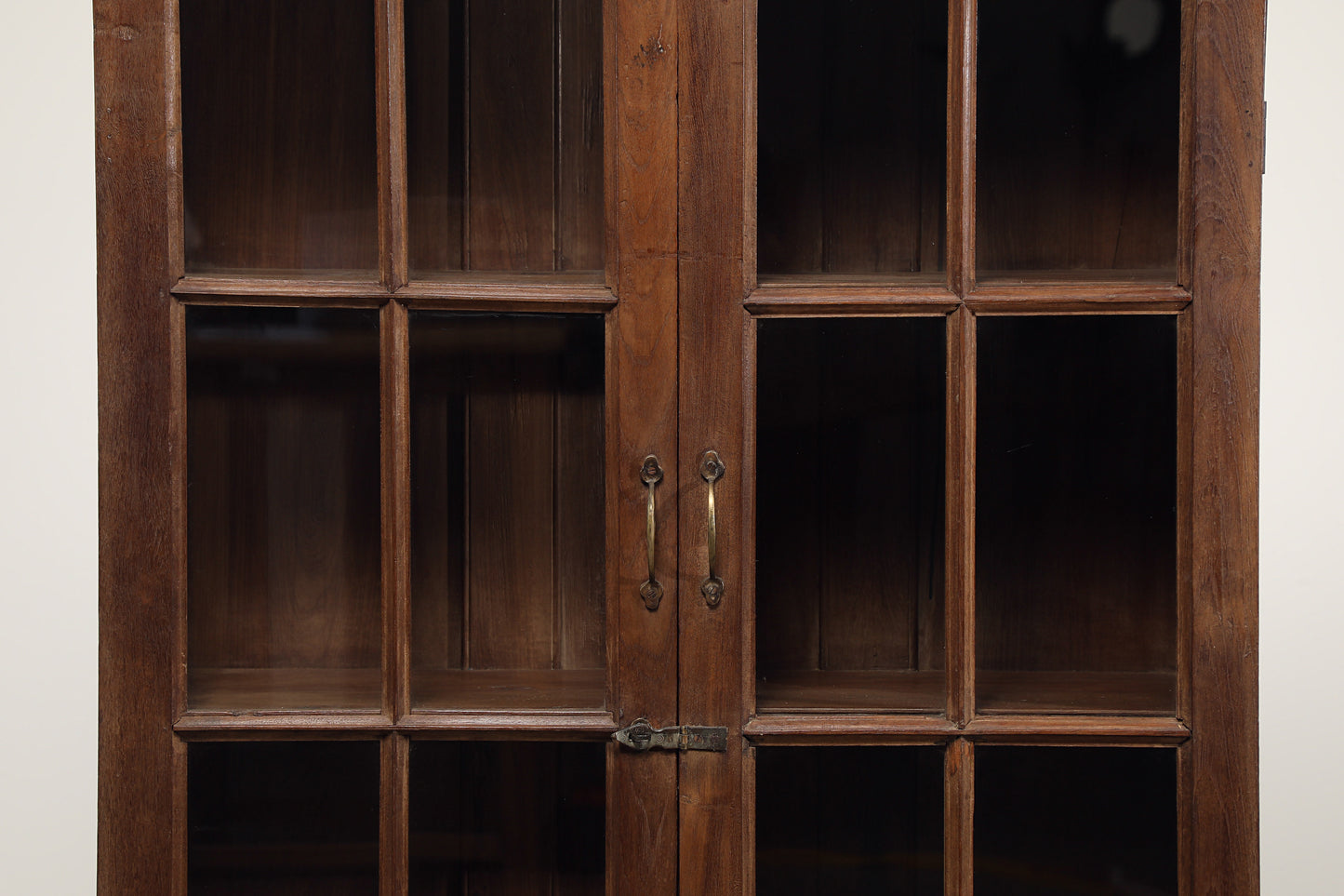 Vintage Teak & Glass Cabinet