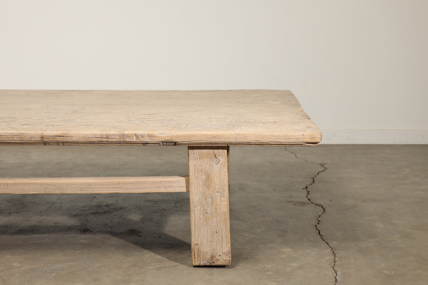 Vintage Poplar Coffee Table - Circa 1945